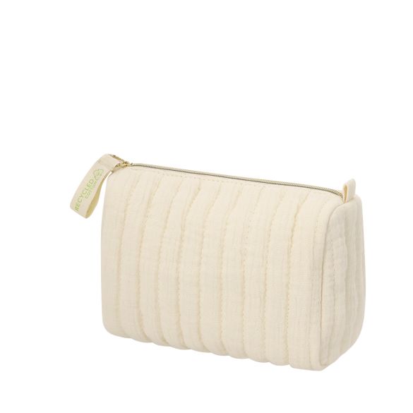 Trousse de toilette coton recyclé "Rosumal"