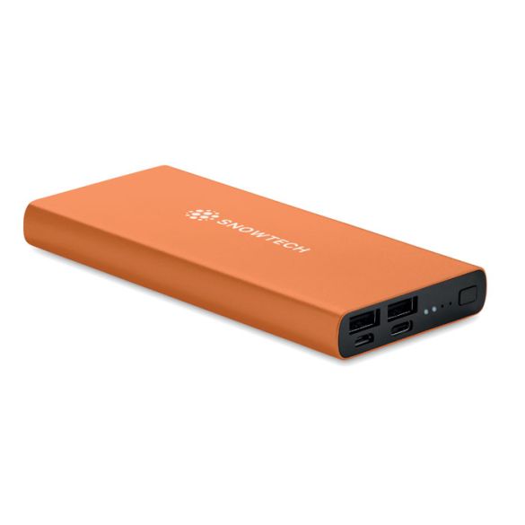 Powerbank  en aluminium 10000 mAh - Calvin