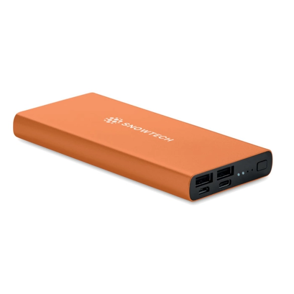 Powerbank  en aluminium 10000 mAh - Calvin