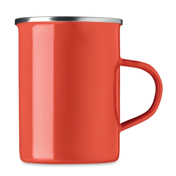 Tasse métal avec couche d'émail 550ml "Bremer"