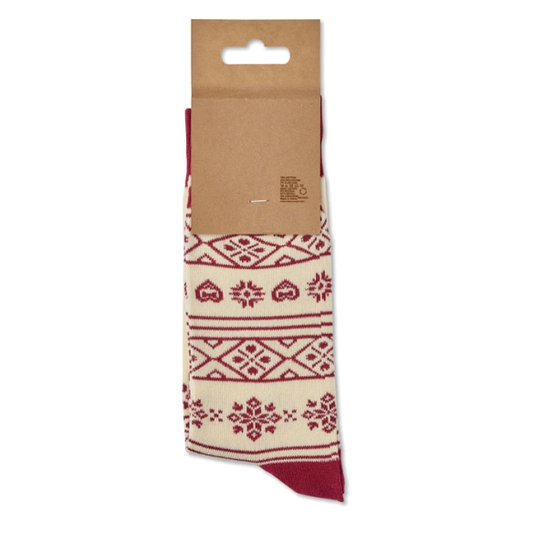 SOC MEDIUM, Paire de chaussettes de Noël M