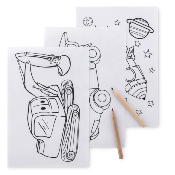 FOLDER2 GO, Set de coloriage