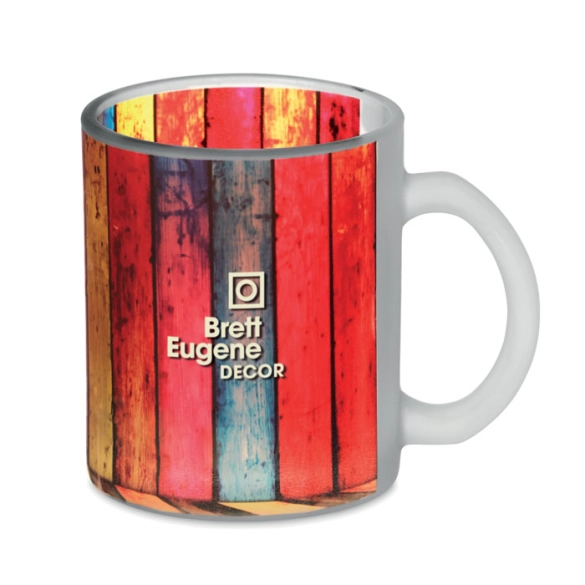 Mug verre spécial sublimation 300ml "Epiro"