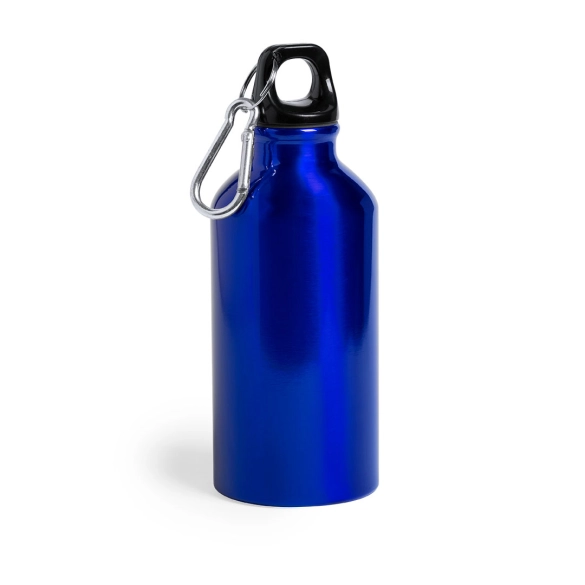 Bouteille aluminium avec mousqueton 400ml "Canova"