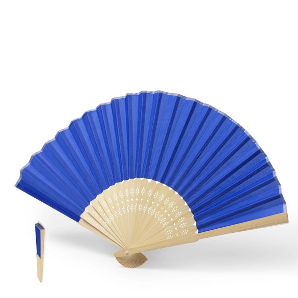 Éventail personnalisé en bambou avec motifs "Stilis"