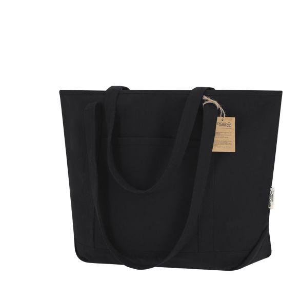 Sac shopping coton recyclé 300gr "Mulino"