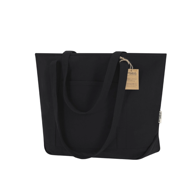 Sac shopping coton recyclé 300gr "Mulino"