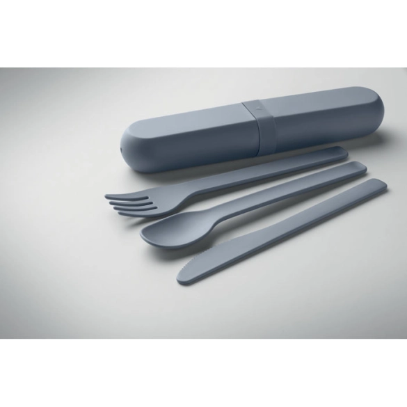 BITEFUL, Set de couverts et étui en PLA