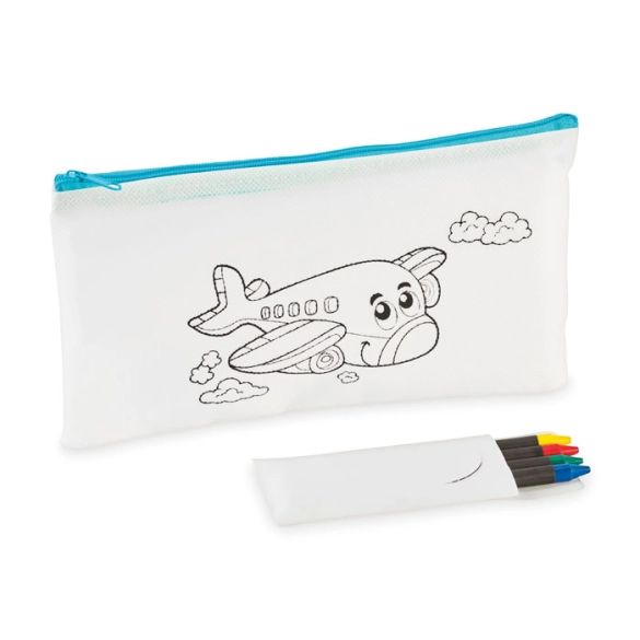 CRAY, Trousse 4 crayons de couleur