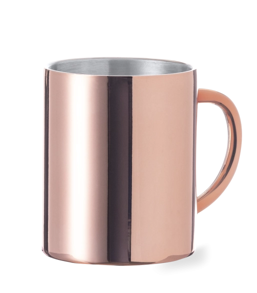 Tasse acier inox et cuivre 280ml "Journey"