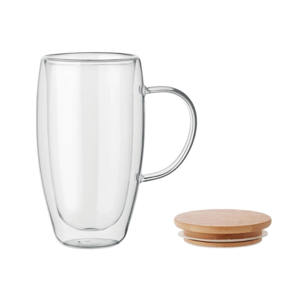 EXISTING NAME, Mug en verre double paroi 450ml