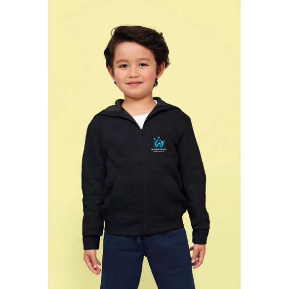 Veste zippée à capuche enfant "Jigla"