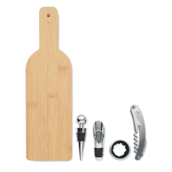 VINOVAULT SET, Set de vin forme de bouteille