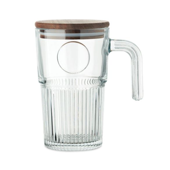 VITRIO JAR, Mug en verre 450ml