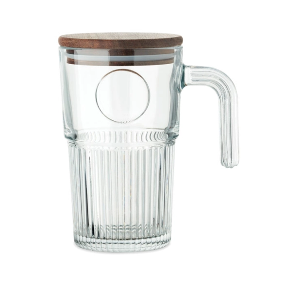 VITRIO JAR, Mug en verre 450ml