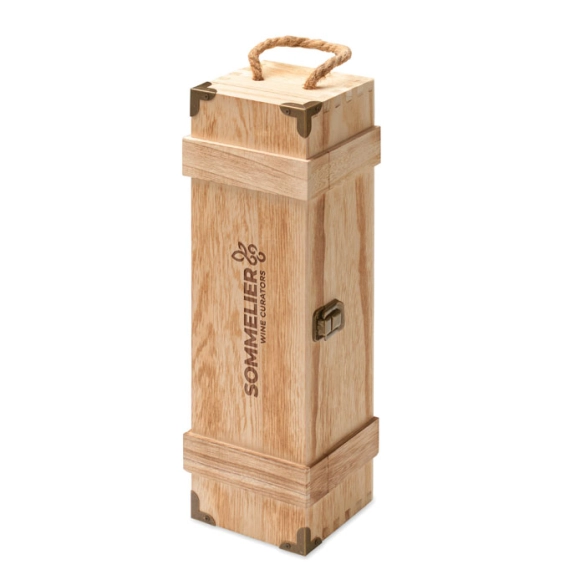 VINBOX +, Coffret à vin en paulownia