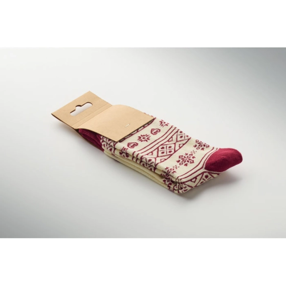 SOC MEDIUM, Paire de chaussettes de Noël M