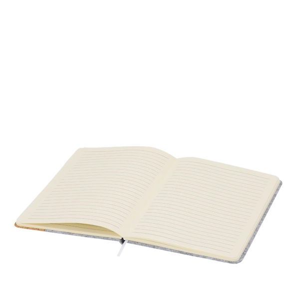Carnet A5 feutrine et liège "Colcentir"
