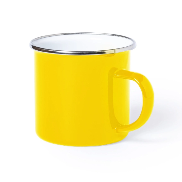 Tasse métallique design rétro 380ml "Larenda"