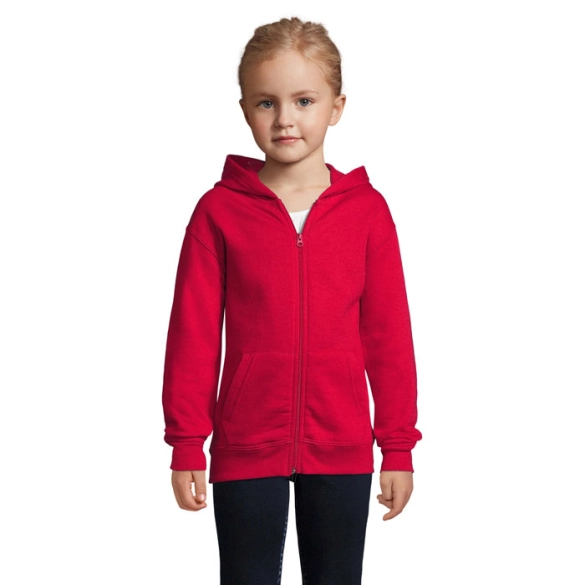 Veste zippée à capuche enfant "Jigla"