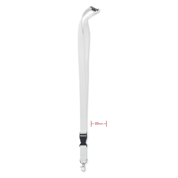 LANNYCOT, Lanyard coton 20mm