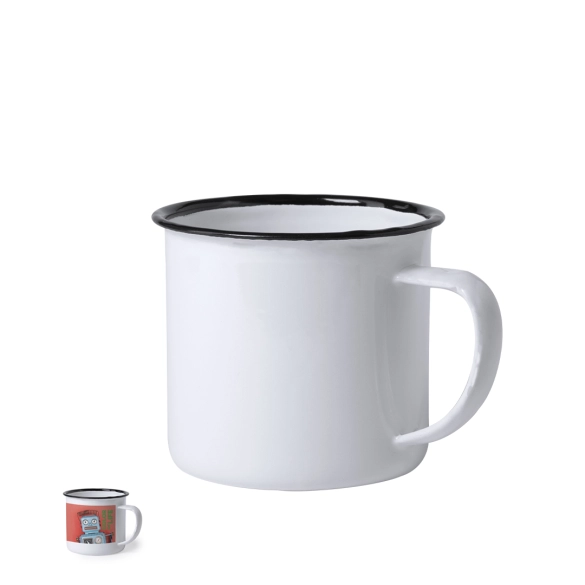 Mug vintage spécial sublimation 380ml "Santi"