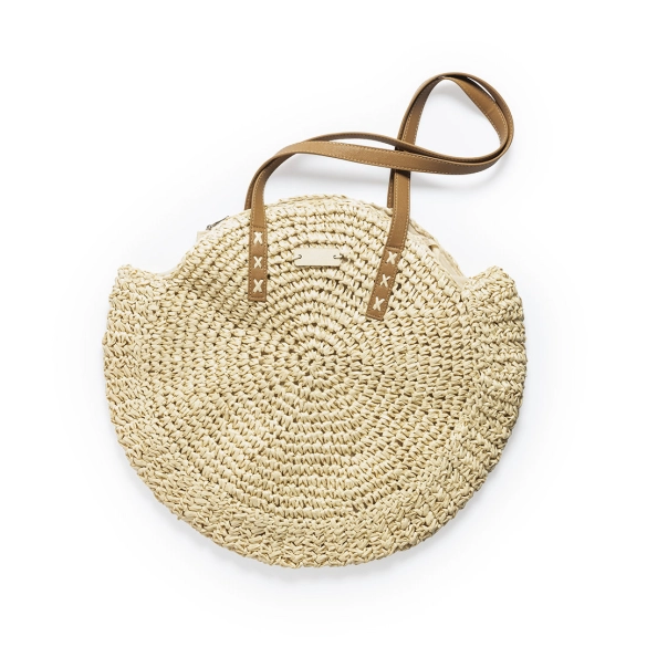 Sac plage original forme ronde " Aissa"