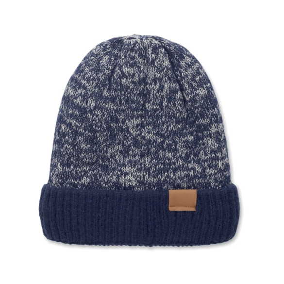 PUNTOS, Bonnet tricoté avec revers