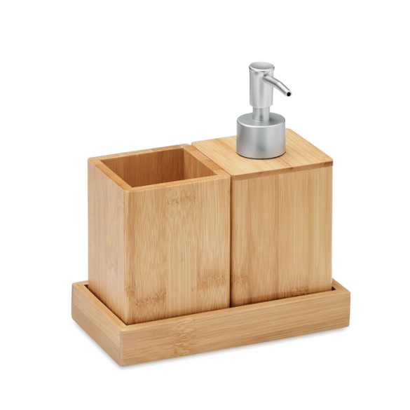 SUOMI, Set de bain 3 pièces en bambou