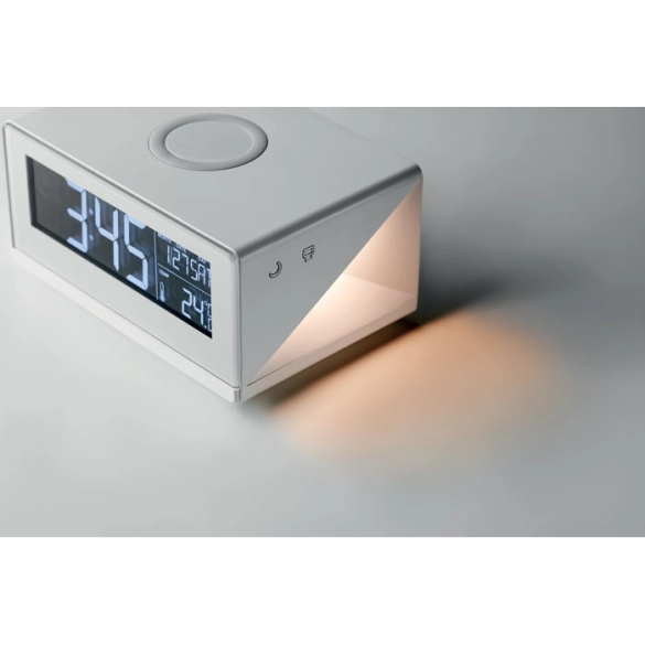 SKY WIRELESS, Horloge LED et chargeur sans fi