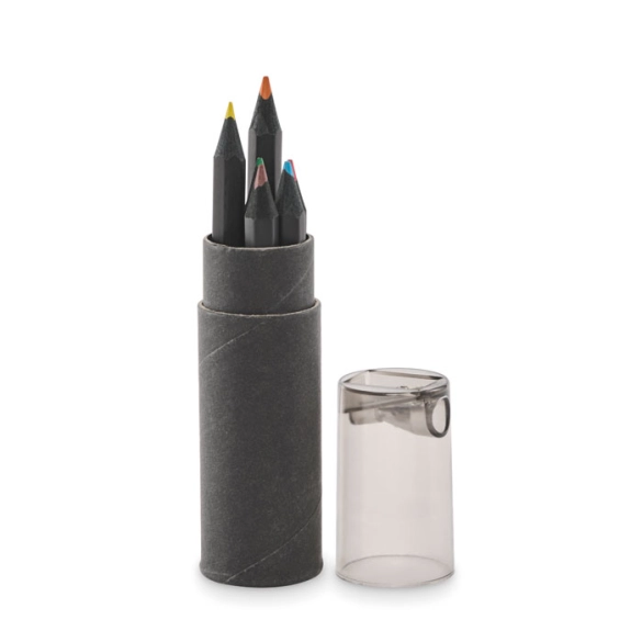 NEGRO, 6 crayons de couleur