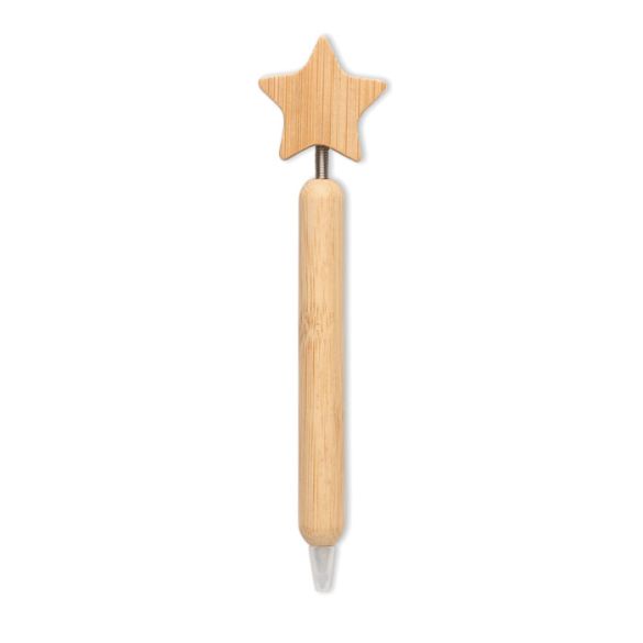 STARPEN, Stylo à bille étoile en bambou
