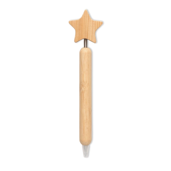 STARPEN, Stylo à bille étoile en bambou