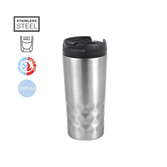 Tasse de voyage isotherme 310ml "Sakara"