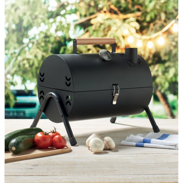 CHIMEY, Barbecue portable avec cheminée