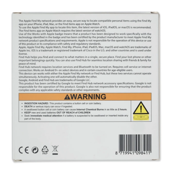 LIFEMATE IN PU CASE, Localisateur sans fil