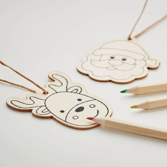 FUNCOOL, Décorations en bois à dessiner