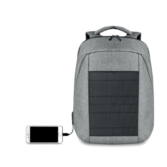 Sac à dos avec chargeur solaire intégré "Sunbag"