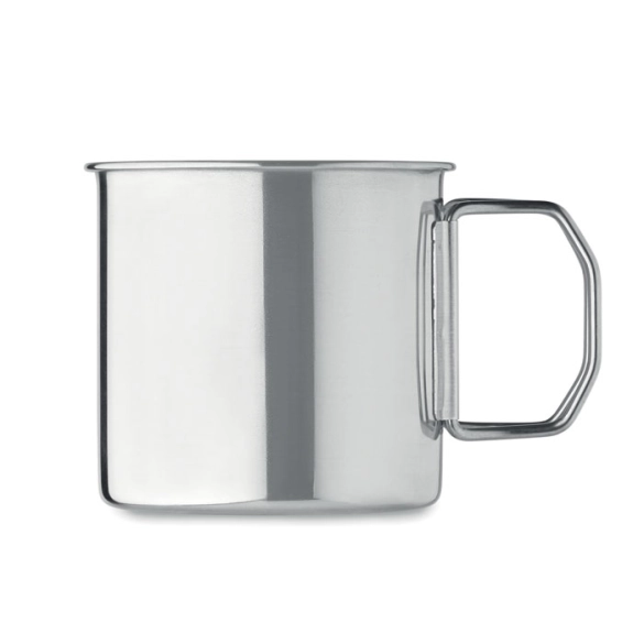 Mug acier inox avec poignée pliable 330ml "Bonus"