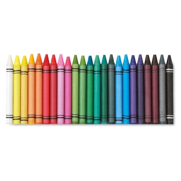 Boîte de 30 crayons de cire "Square"