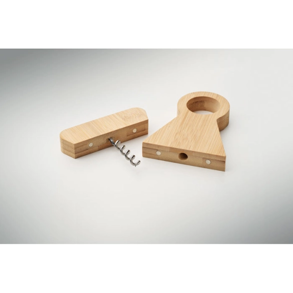 STANDTURN, Support décapsuleur en bambou