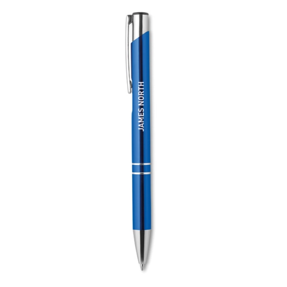 Stylo en aluminium et encre bleue "Bernalblue"