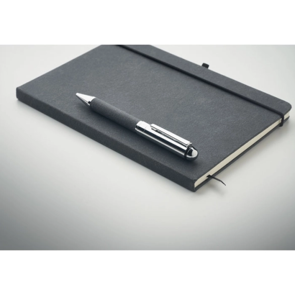 ELEGANOTE, Carnet en cuir recyclé et stylo