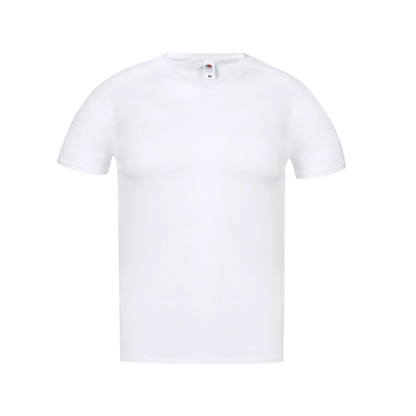 T-Shirt Adulte Blanc Iconic V-Neck