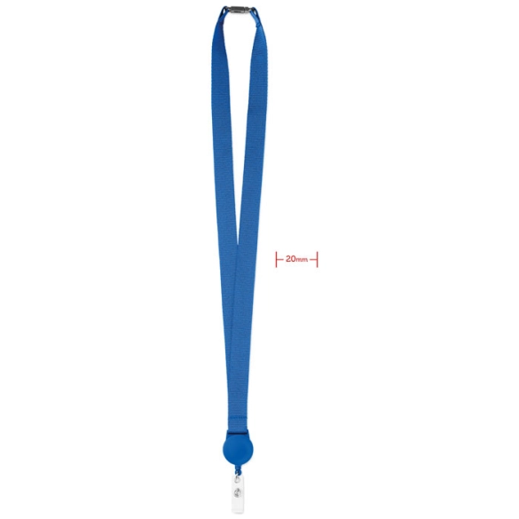 ZIP LANYARD, Lanyard avec badge extensible