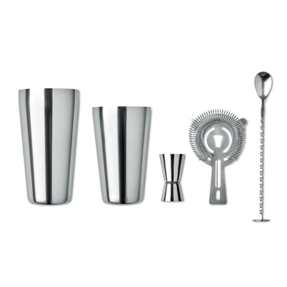 BOSTON, Set pour cocktail en inox