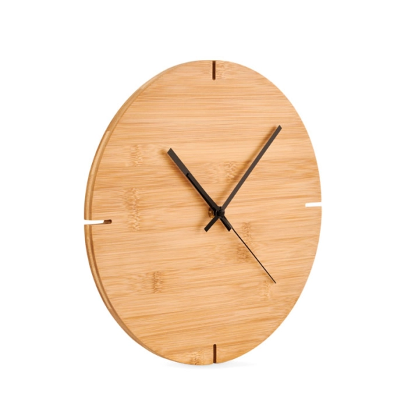 ESFERE, Horloge murale en bambou