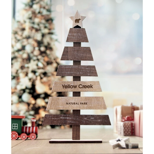 PUINEN, Sapin de Noël en bois