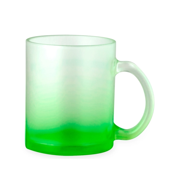 Tasse en verre mat sublimation 350ml "Cumba"