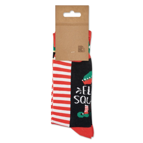 SOC MEDIUM, Paire de chaussettes de Noël M